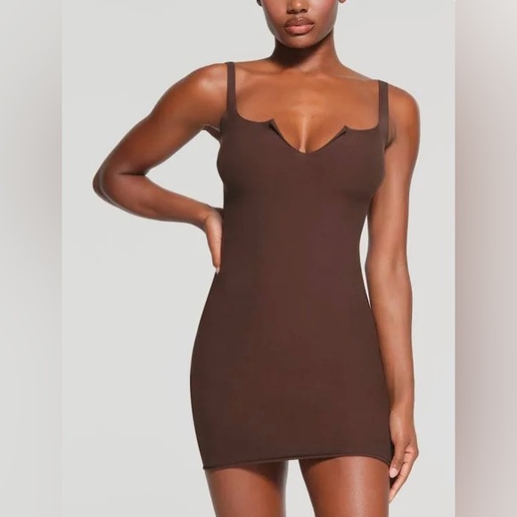 SKIMS Raw Edge Intimates Dress L - Picture 6 of 7